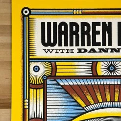 Warren Haynes - 2020 Mike Tallman Poster Morris, CT South Farms Gig Posters