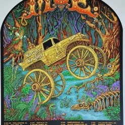 Moe. - 2014 Emek Poster Summer Tour Gig Posters