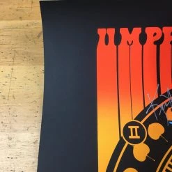 Colorado Umphrey's McGee - 2015 Scrojo Poster Belly Up Aspen, CO Band Autographed Silver