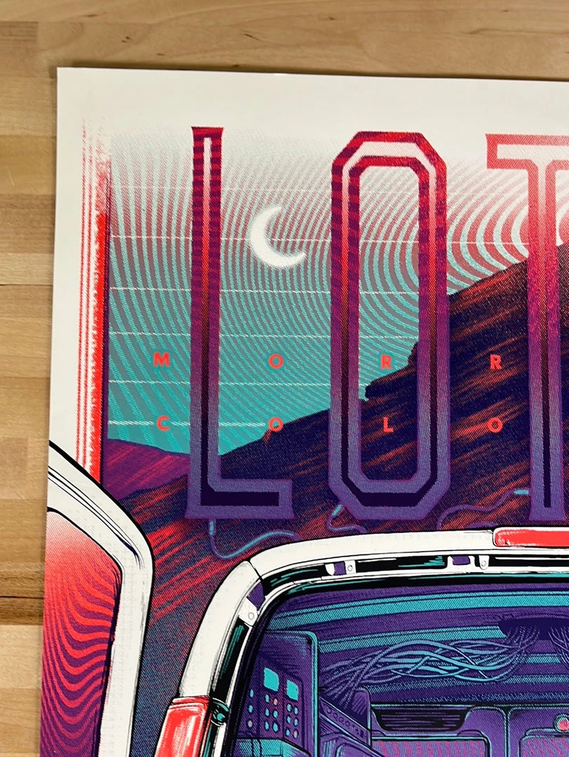 Half Hazzard Press Colorado Lotus - 2021 Half Hazard Poster Red Rocks, Morrison, CO 5 Half Hazzard Press Colorado Lotus - 2021 Half Hazard Poster Red Rocks, Morrison, CO