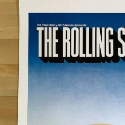 Gig Posters Rolling Stones - 1973 Ian McCausland Poster Auckland, NZ 10 Gig Posters Rolling Stones - 1973 Ian McCausland Poster Auckland, NZ