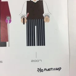 Deppictions - PlasticGod Poster Art Print Johnny