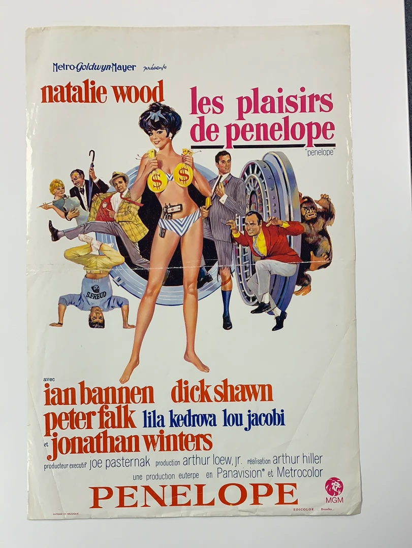 Sold Out Posters Penelope - 1966 Natalie Wood Original Movie Poster Cinema Print Movie/TV Posters 4 Sold Out Posters Penelope - 1966 Natalie Wood Original Movie Poster Cinema Print Movie/TV Posters