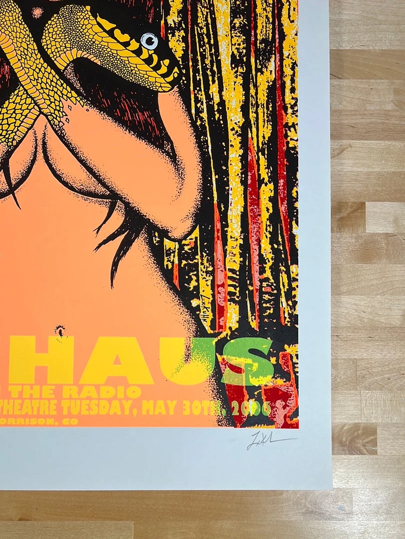 Colorado Nine Inch Nails - 2006 Lindsey Kuhn Poster Red Rocks Morrison, CO 7 Colorado Nine Inch Nails - 2006 Lindsey Kuhn Poster Red Rocks Morrison, CO