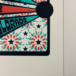 Colorado Cosmic Bowling League Yonder Mountain String Band - 2008 Tripp Poster Denver, CO