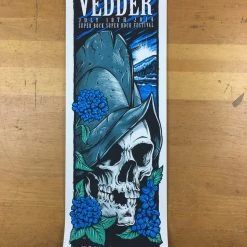 Eddie Vedder - 2014 Brandon Heart Poster Meco, PT Super Bock Super Rock