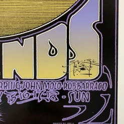 MHP 118 Phil Lesh - 2001 Stanley Mouse Poster Maritime Hall San Fran 1st