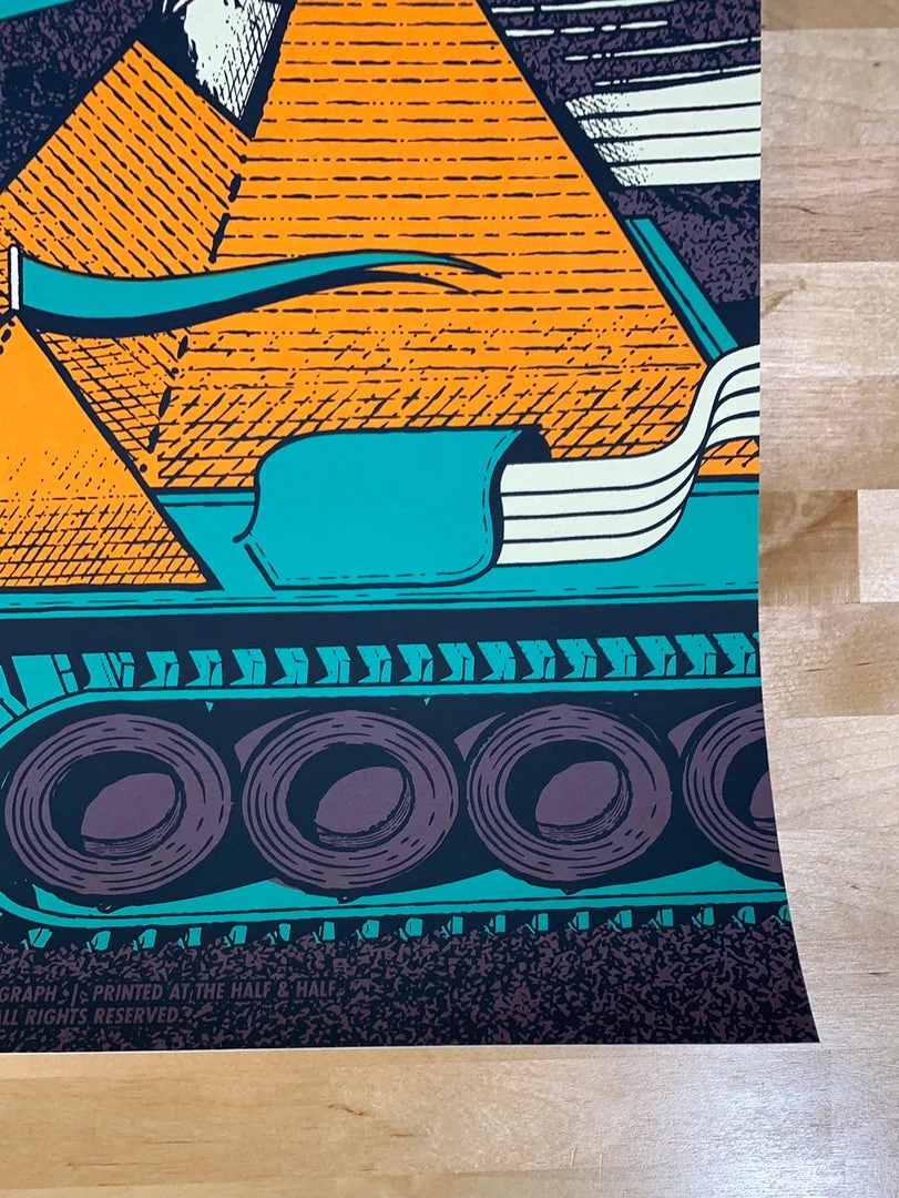 Billy Strings - 2021 Status Serigraph Poster Columbia, SC 4/1 7 Billy Strings - 2021 Status Serigraph Poster Columbia, SC 4/1