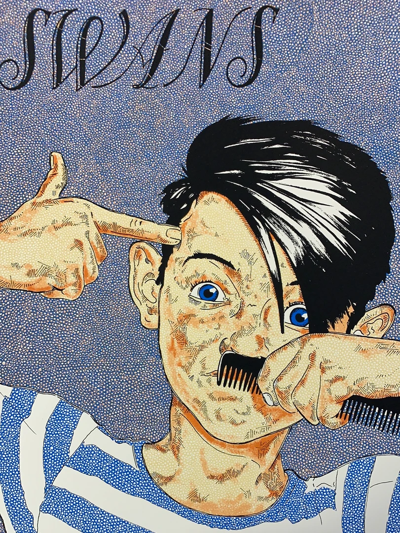 Gig Posters Swans - 2016 Fugscreens Studios Poster Newcastle, UK Northumbria 3 Gig Posters Swans - 2016 Fugscreens Studios Poster Newcastle, UK Northumbria