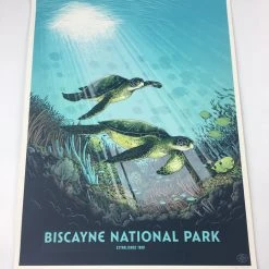 Biscayne National Park - 2016 Justin Santora Poster Art Print Art Prints