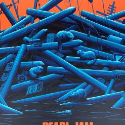 Pearl Jam - 2020 Justin Erickson Poster Toronto, ONT Scotiabank