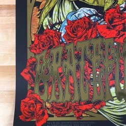 Grateful Dead - 2021 Rhys Cooper Poster Art Print Gold Foil