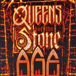 Queens Of The Stone Age - 2018 Brad Klausen Poster Seattle, WA Key Arena