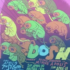 Gig Posters Dosh - 2010 Jay Ryan Poster Minneapolis, MN