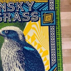 Greensky Bluegrass - 2019 Status Serigraph Poster Red Rocks, Morrison, CO 1st