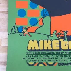 Gig Posters Mike Gordon - 2020 Darryl Norsen Poster Winter Tour