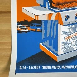 Methane Studios Dave Matthews Band - 2007 Methane Poster West Palm Beach, FL 13 Methane Studios Dave Matthews Band - 2007 Methane Poster West Palm Beach, FL