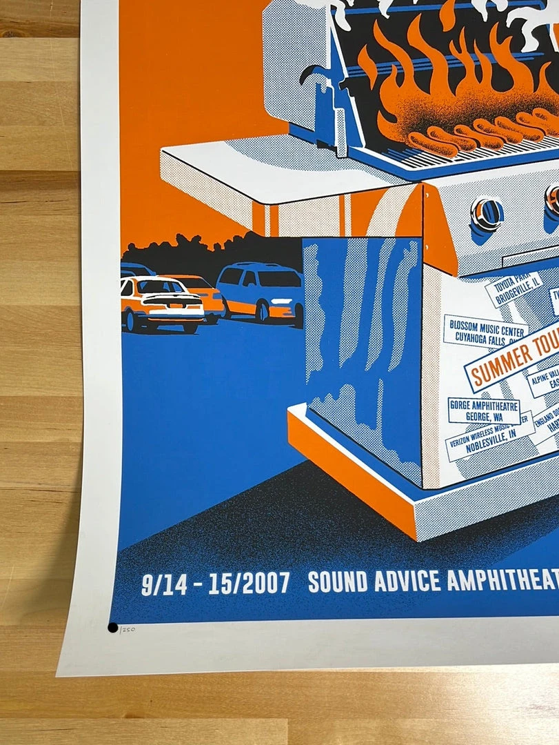 Methane Studios Dave Matthews Band - 2007 Methane Poster West Palm Beach, FL 8 Methane Studios Dave Matthews Band - 2007 Methane Poster West Palm Beach, FL