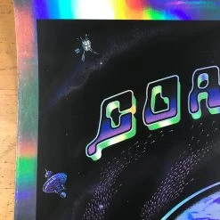 Coachella - 2011 EMEK Poster Purple Mirror FOIL Variant Edition 3/5 Signed 12 Coachella - 2011 EMEK Poster Purple Mirror FOIL Variant Edition 3/5 Signed