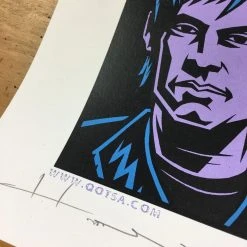 Queens Of The Stone Age - 2008 Justin Hampton Poster Vancouver, BC, CAN PNE Foru