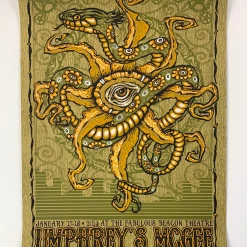Gig Posters Umphrey's McGee - 2014 Jeff Wood Poster Beacon New York