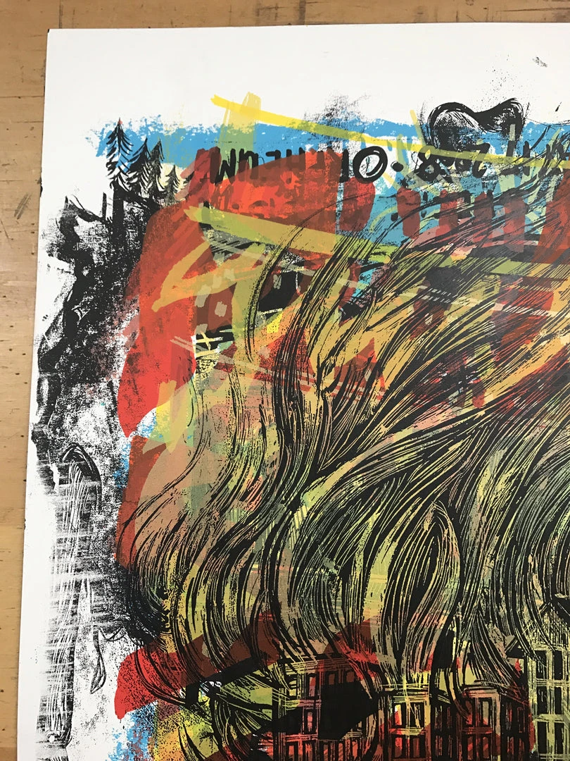 Phish - 2011 Dan Grzeca Poster Chicago, IL UIC TEST Print 5 Phish - 2011 Dan Grzeca Poster Chicago, IL UIC TEST Print