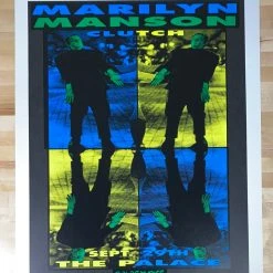 Marilyn Manson - 1995 Matt Getz Poster Hollywood, CA The Palace 1st Ed