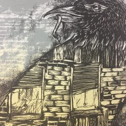 Urban Corvus - 2009 Dan Grzeca Poster Art Print Asphalt Grey Art Prints