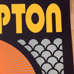 Eric Clapton - 2019 Scrojo Poster USA Tour Vegas, Phoenix, San Fran Gig Posters 11 Eric Clapton - 2019 Scrojo Poster USA Tour Vegas, Phoenix, San Fran Gig Posters