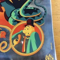 Art Prints Popeye The Sailor Meets Sindbad The Sailor - 2014 Tom Whalen Poster Foil Green V 13 Art Prints Popeye The Sailor Meets Sindbad The Sailor - 2014 Tom Whalen Poster Foil Green V