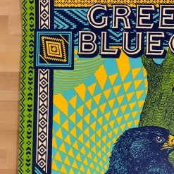 Greensky Bluegrass - 2019 Status Serigraph Poster Red Rocks, Morrison, CO 1st