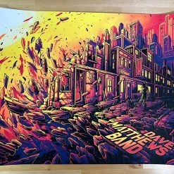 Gig Posters Grey Street - 2022 Dan Mumford Poster Dave Matthews Band (ORANGE)