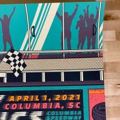 Billy Strings - 2021 Status Serigraph Poster Columbia, SC 4/1 11 Billy Strings - 2021 Status Serigraph Poster Columbia, SC 4/1