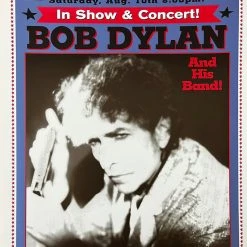 Bob Dylan - 2002 Geoff Gans Poster Quebec City, Canada Gig Posters