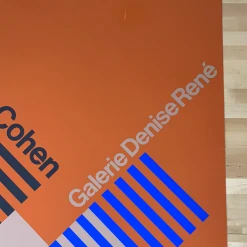 Elaine Lustig Cohen - 1976 Denise Rene Art Print Poster Original Vintage Art Prints