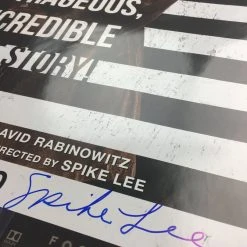 BlacKkKlansman - 2018 Ron Stallworth Poster Signed By Spike Lee