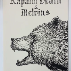 Napalm Death & Melvins - 2016 Fugscreens Studios Poster Denver, CO 4/27 9 Napalm Death & Melvins - 2016 Fugscreens Studios Poster Denver, CO 4/27