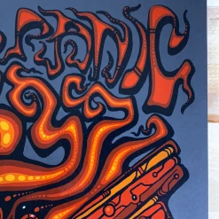 Widespread Panic - 2010 Jeff Wood Poster Red Rocks Morrison, CO Colorado