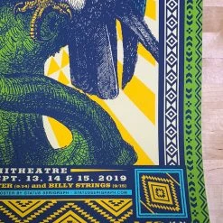 Colorado Greensky Bluegrass - 2019 Status Serigraph Poster Red Rocks, Morrison, CO AE 12 Colorado Greensky Bluegrass - 2019 Status Serigraph Poster Red Rocks, Morrison, CO AE