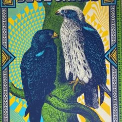 Greensky Bluegrass - 2019 Status Serigraph Poster Red Rocks, Morrison, CO 1st