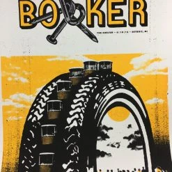 Sold Out Posters Benjamin Booker - 2016 Poster Detroit, MI The Shelter, Third Man Records Gig Posters