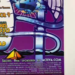 MHP 104 November - 2000 The Artworks Poster Maritime Hall San Fran 1st Gig Posters