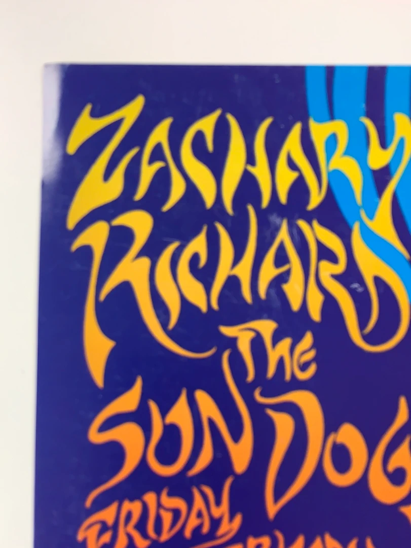 FD/ID 09 Zachary Richard - 1996 Mark Henson Poster Maritime Hall San Fran 1st Gig Posters 5 FD/ID 09 Zachary Richard - 1996 Mark Henson Poster Maritime Hall San Fran 1st Gig Posters