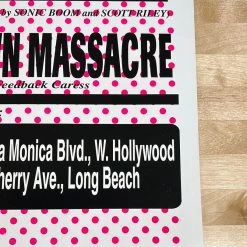 E.A.R. - 1996 Seaside Printing Poster Sonic Boom Hollywood, CA Gig Posters 12 E.A.R. - 1996 Seaside Printing Poster Sonic Boom Hollywood, CA Gig Posters