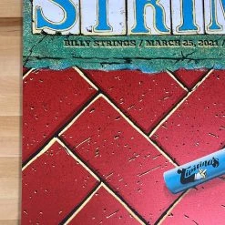 Billy Strings - 2021 Mike Tallman Poster New Orleans, LA 3/25 AP