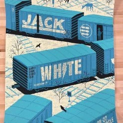 Jack White - 2022 Methane Studios Poster Atlanta, GA N1 Gig Posters 9 Jack White - 2022 Methane Studios Poster Atlanta, GA N1 Gig Posters