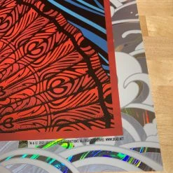 Grateful Dead - 2020 Todd Slater Poster Lava Foil Edition #1/150