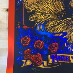 Fare Thee Well - 2015 Richard Biffle Poster Grateful Dead Chicago Soldier Field