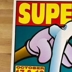 Superchunk - 1995 Frank Kozik Poster Los Angeles, CA Whisky A Go-Go Gig Posters