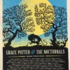 Gig Posters Grace Potter - 2013 Aesthetic Apparatus Poster (damaged) Road Tour BLUE